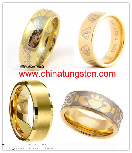 Tungsten Gold Plated Bar Picture
